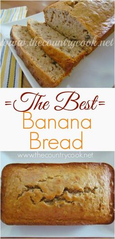 The Best Banana Nut Bread