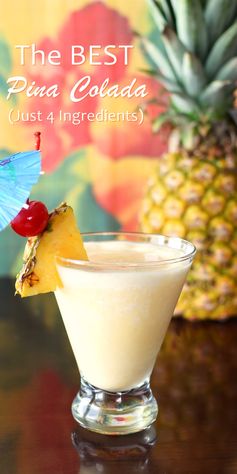 The BEST Dairy Free Pina Colada