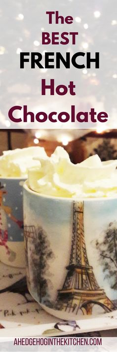 The best French hot chocolate