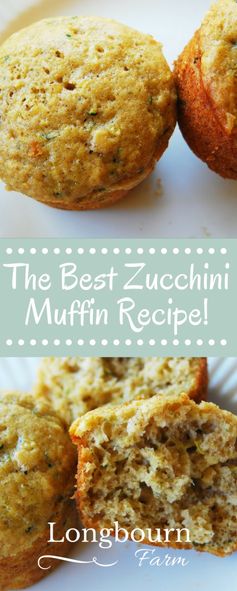 The Best Zucchini Muffin