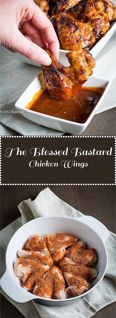 The Blessed Bastard Chicken Wings