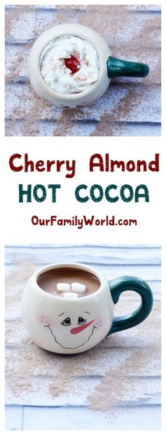 The Most Delicious Cherry Almond Hot Chocolate