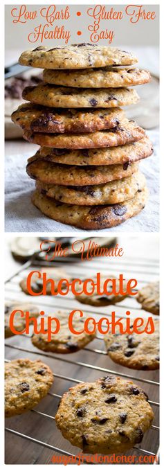 The Ultimate Chocolate Chip Cookies (Low Carb