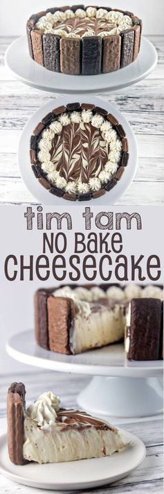 Tim Tam No Bake Cheesecake