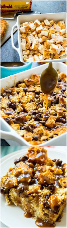 Toffee Biscuit Bread Pudding