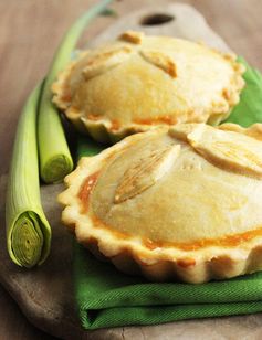 Traditional British Mini Chicken & Mushroom Pie