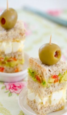 Triples Recipe (Triple-Layered Avocado Tea Sandwich