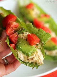 Tuna Salad Lettuce Wraps