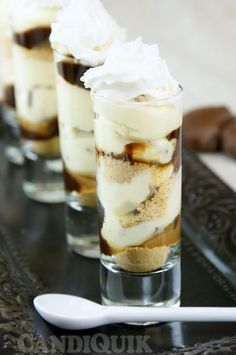 Turtle Cheesecake Shooters