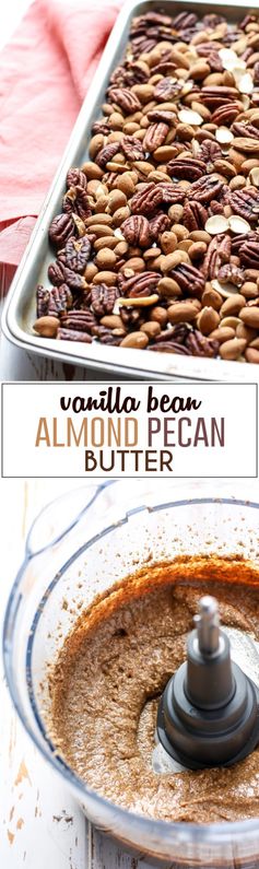 Vanilla Bean Almond Pecan Butter