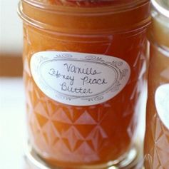 Vanilla Honey Peach Butter