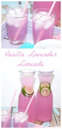 Vanilla Lavender Limeade