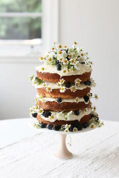 Vanilla Naked Layer Cake