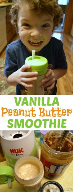 Vanilla Peanut Butter Smoothie
