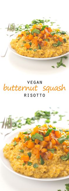 Vegan Butternut Squash Risotto