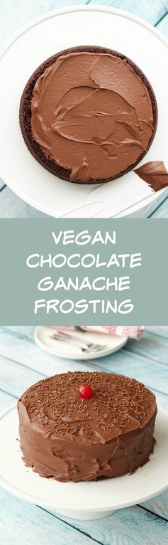 Vegan Chocolate Ganache Frosting