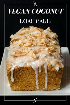 Vegan Coconut Loaf Cake