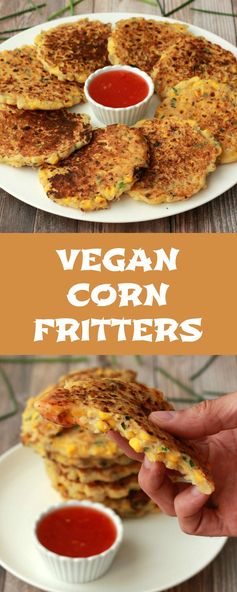 Vegan Corn Fritters