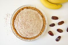 Vegan Date Caramel Banana Pie