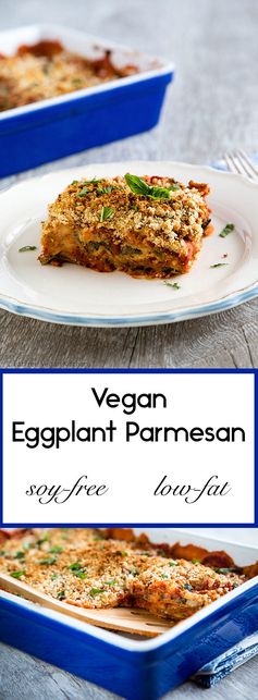 Vegan Eggplant Parmesan - Soy-Free