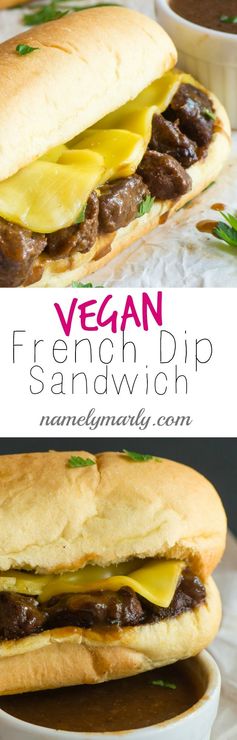 Vegan French Dip Sandwich