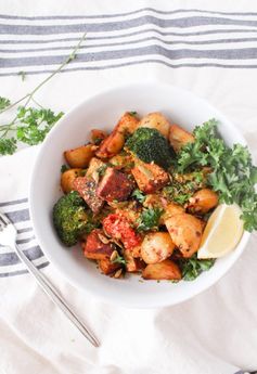 Vegan Grøstl (Austrian Potato Hash