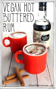 Vegan Hot Buttered Rum