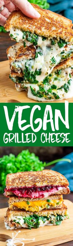 Vegan Jalapeno Popper Grilled Cheese