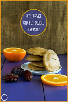 Vegan Maamoul (Date-Orange Stuffed Cookies