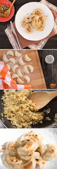 Vegan pierogi – Polish dumplings