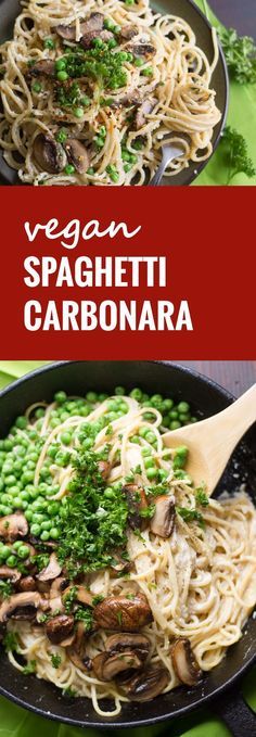 Vegan Spaghetti Carbonara