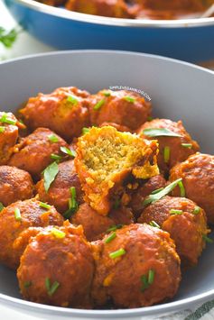 Vegan Tempeh Meatballs