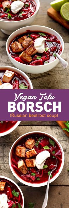 Vegan Tofu Borsch