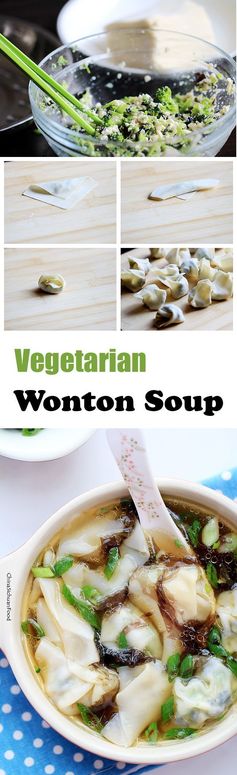 Vegetarian Wonton Soup