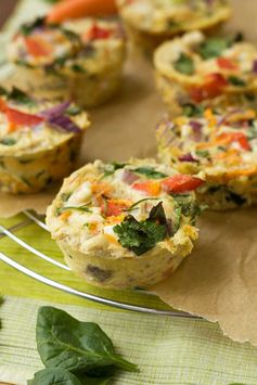 Veggie muffin frittatas