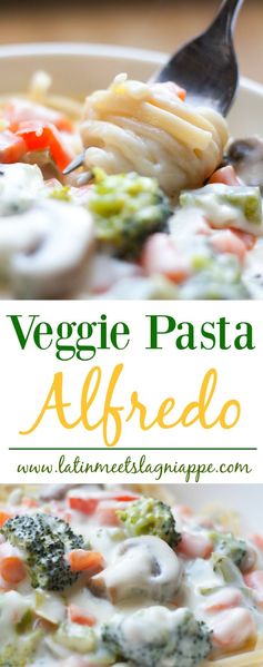 Veggie Pasta Alfredo