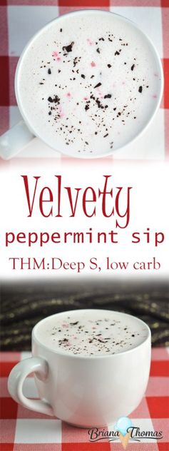 Velvety Peppermint Sip