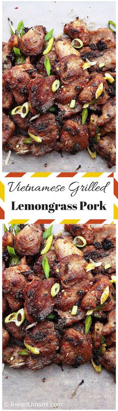 Vietnamese Restaurant-Style Grilled Lemongrass Pork