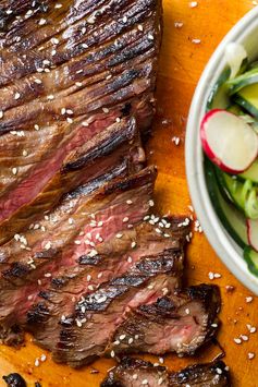 Vietnamese Steak With Cucumber Salad