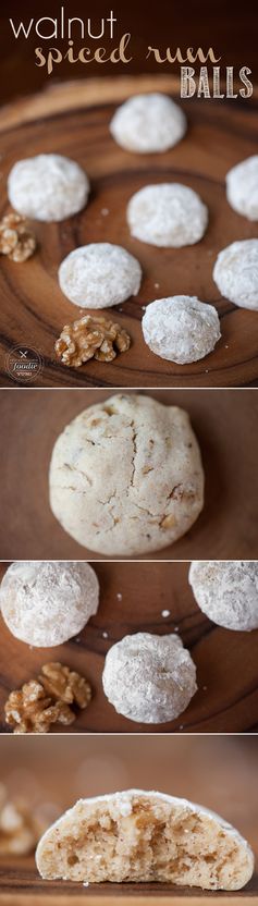 Walnut Spiced Rum Balls