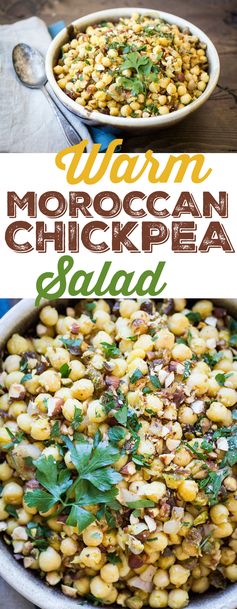 Warm Moroccan Chickpea Salad