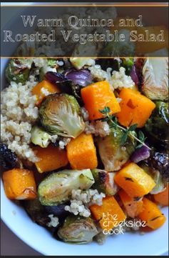 Warm Quinoa and Roasted Vegetable Salad