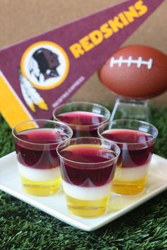 Washington Redskins Jell-O Shots