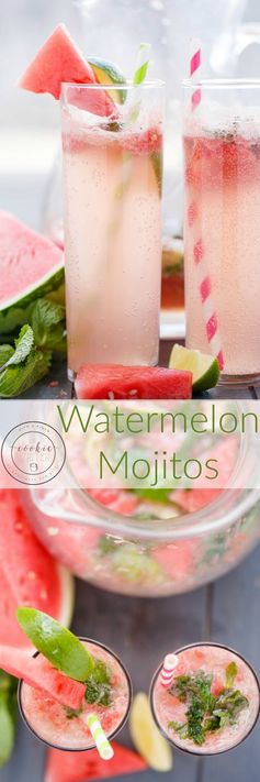 Watermelon Mojitos