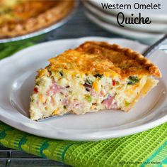 Western Omelet Quiche