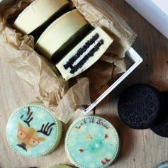 White Chocolate Covered Oreos