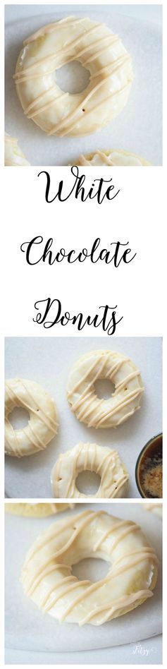 White Chocolate Donuts