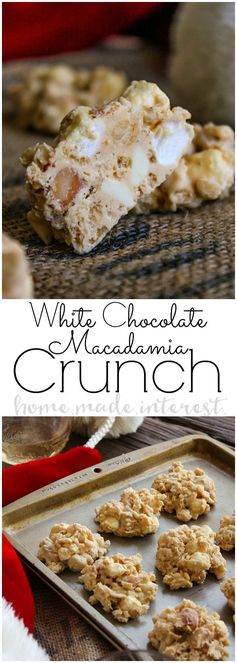 White Chocolate Macadamia Crunch