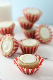 White Chocolate Peanut Butter Cookie Cups