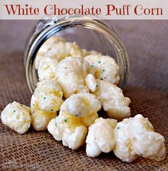 White Chocolate Puff Corn